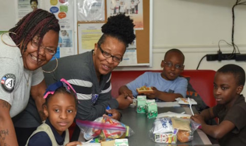 Shorecorps faculty with students