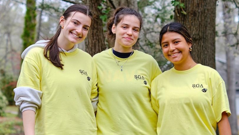 volunteers in the local community