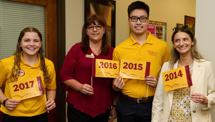 Graduates at the Lepre Inaugural event