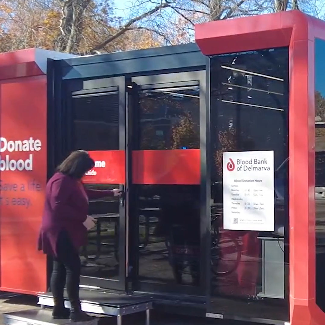 Blood Bank of Delmarva Donation POD