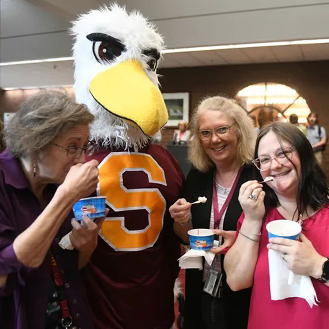 SU Centennial ice cream tasting