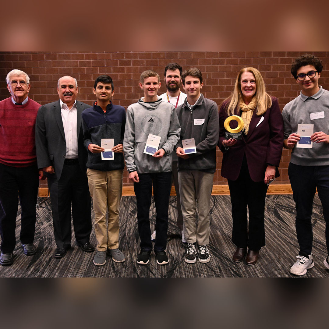 40th Eastern Shore High School Mathematics Competition winners presentation